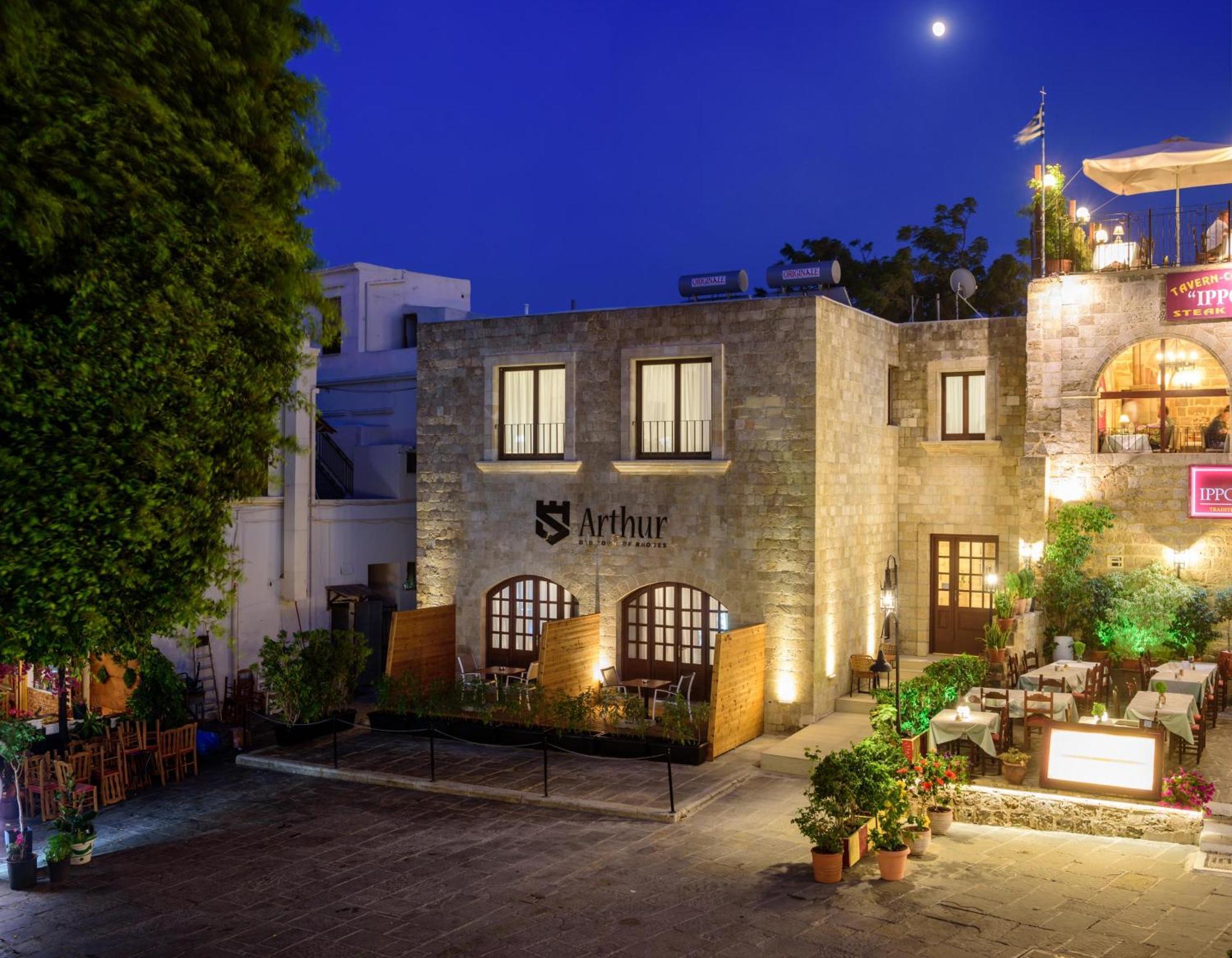 Arthur Suites In Old Town Rhodes City Kültér fotó